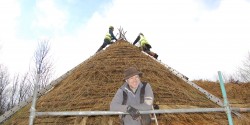 Offenders help raise the roof on Iron Age farm